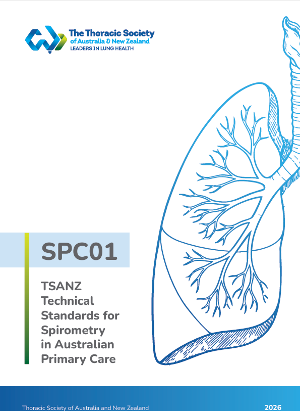 Thoracic Society of Australia and New Zealand Publication Detailing New Spirometry Standards